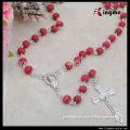 6mm Wooden Rose scent beads Catholic Rosary
